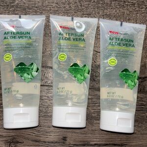 Aftersun Aloe Vera Moisturizing Gel Bundle Of Three 6 Oz Each